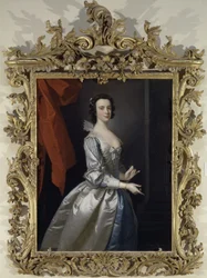 Retrato de una mujer, probablemente Elizabeth Aislabie, de Studley Royal, Yorkshire