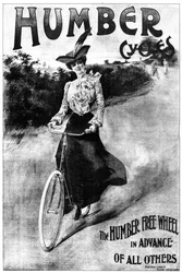 Anuncio de Humber Cycles, 1902-1903