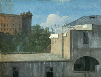 Edificios en Nápoles con el lado noreste, 1782