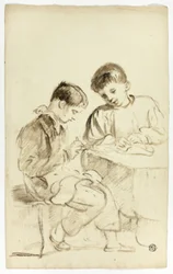 Dos escolares