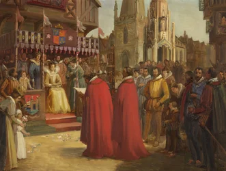 Visita de la Reina Isabel I a Bristol