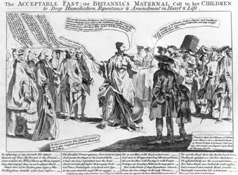 El ayuno aceptable: O, el llamado maternal de Britannia a sus hijos a la profunda humillación, arrepentimiento y enmienda en corazón y vida, 1756