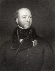 Francis Charles Seymour Conway, III marqués de Hertford y Yarmouth, grabado por William Holl, de «National Portrait Gallery, volumen IV», publicado hacia 1835