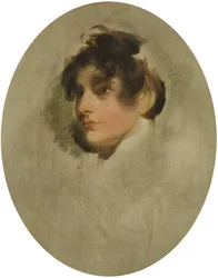Cabeza de una joven, c.1800-05