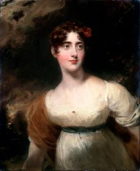 Retrato de Milady Emily Harriet Wellesley-Pole Lady Raglan, 1814