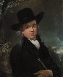Retrato del reverendo Andrew Lawrence, c.1769-1821 (óleo sobre lienzo)