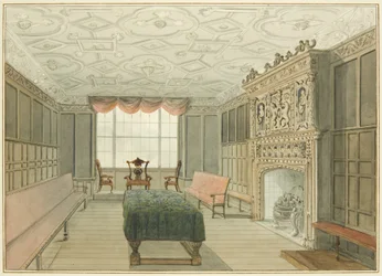 Sala del Consejo en el Hospital de San Pedro, anteriormente La Casa de la Moneda