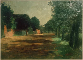 Calle del pueblo en Siethwende