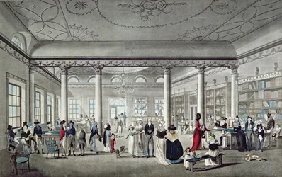 Biblioteca de Hall en Margate, 1789