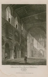 Interior de la Iglesia de San Bartolomé el Grande