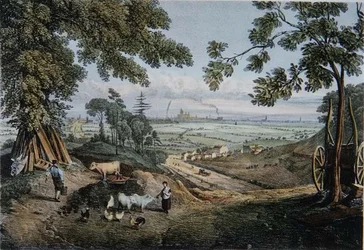 Vista desde las laderas del Arco de Highgate