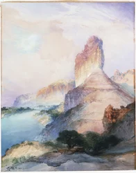 Castillo Butte, Río Verde, Wyoming