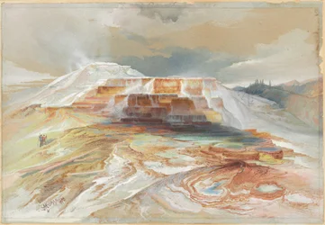 Aguas Termales del Río Gardiner, Yellowstone