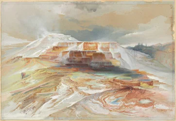 Aguas termales del río Gardiner, Yellowstone