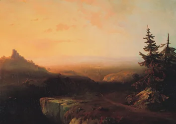 Escena de montaña, c.1865