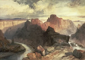 Verano, Anfiteatro, Río Colorado, Territorio de Utah
