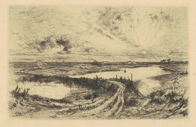 Amanecer—El estanque, Easthampton, Long Island