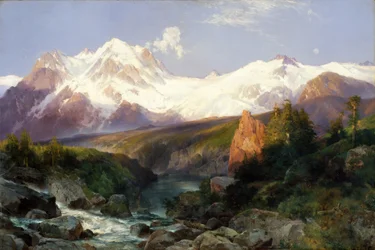 La cordillera Teton, 1897