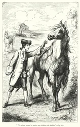 Ilustración de Los viajes de Gulliver de Jonathan Swift