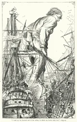 Ilustración de Los viajes de Gulliver de Jonathan Swift