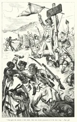 Ilustración para Los viajes de Gulliver de Jonathan Swift