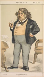 Vanity Fair: Estadista, No. 113 La Queja Masiva, 1872