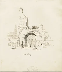 Castillo de Dudley - La Torre (detalle)