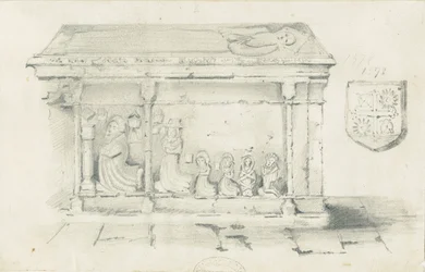 Iglesia de Eccleshall - Tumba del Obispo Bentham