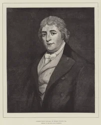 Charles Dibdin (1745-1814), retrato en la Exposición Naval Real