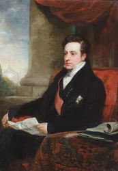 Retrato de Percy Clinton Smythe, 6º vizconde de Strangford