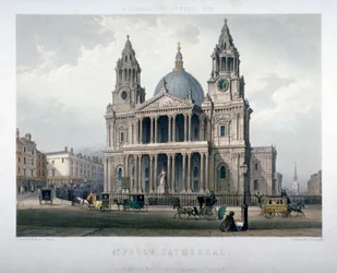 Catedral de San Pablo, Ciudad de Londres, 1851