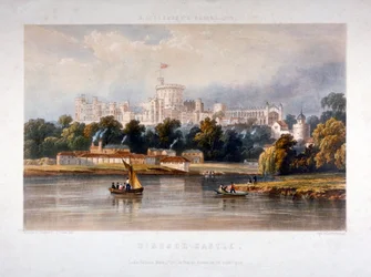 Castillo de Windsor, Berkshire, 1851