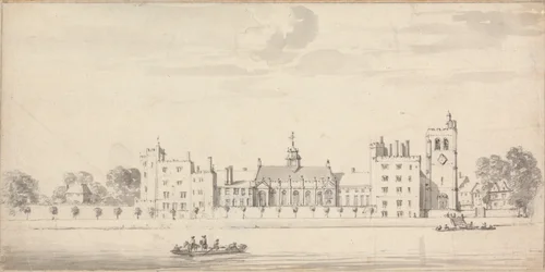 El Palacio de Lambeth desde el otro lado del río