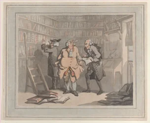 Librero y autor, 25 de septiembre de 1784