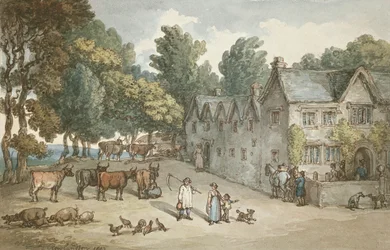 Una Casa de Campo en Hengar, Cornwall, 1803