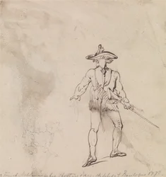Un noble francés de caza