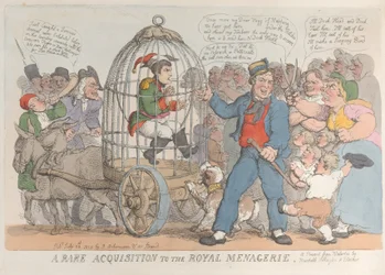 Una rara adquisición para la Real Menagerie, 28 de julio de 1815., 28 de julio de 1815