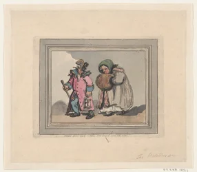 Un regreso de una visita, 3 de abril de 1798