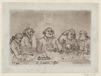Una oficina de rotación, [8 de junio de 1774] reedición de 1779