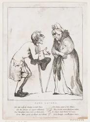 Amantes ancianos, 2 de enero de 1797