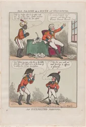 Todo por Amor o una Escena en Weymouth, un Encuentro Inesperado, 26 de febrero de 1809