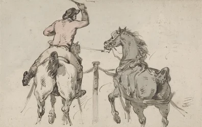 Un postillón inglés, c.1785