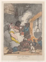 Amargo festín o barrenderos regocijándose, 1812