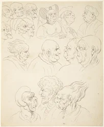 Cabezas caricaturizadas
