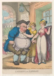 Cazando un elefante, 1 de marzo de 1812