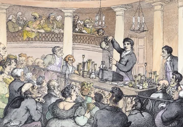 Conferencias químicas, c.1809