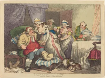 Consuelo en la gota