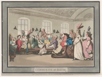 Comodidades de Bath, Placa 11, 6 de enero de 1798
