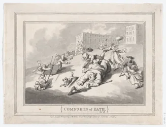 Comodidades de Bath, Placa 12, 6 de enero de 1798