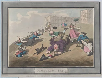 Comodidades de Bath, Placa 12, 6 de enero de 1798